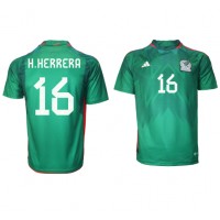 Mexiko Hector Herrera #16 Fußballbekleidung Heimtrikot WM 2022 Kurzarm